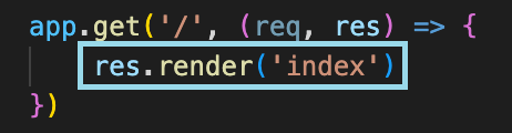 render index.ejs