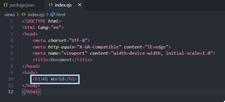 Workspace popup message